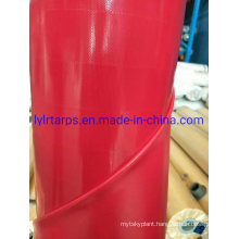 High Quality Red PVC Tarpaulin Cover